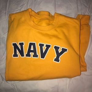 Navy Crewneck Sweatshirt
